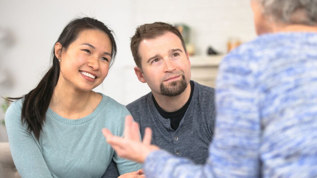 Couple during a Psychiatric Medication Management in Minnesota
